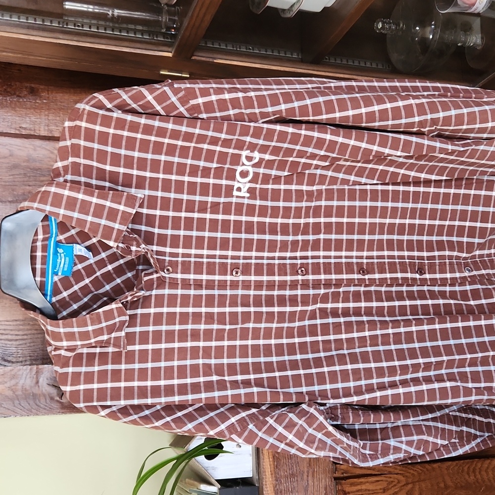 Mens Size 3XL Long Sleeve Shirt ROCAWEAR